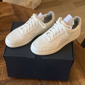 Everlane Off-White/Fog Court Sneaker, Women’s 7.5